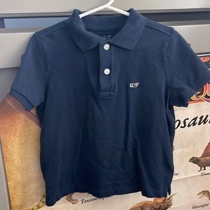 Vineyard vines size 5 blue polo boys shirt
